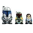 Star Wars Chubbies Series 2 Jango and Boba Fett Dolls